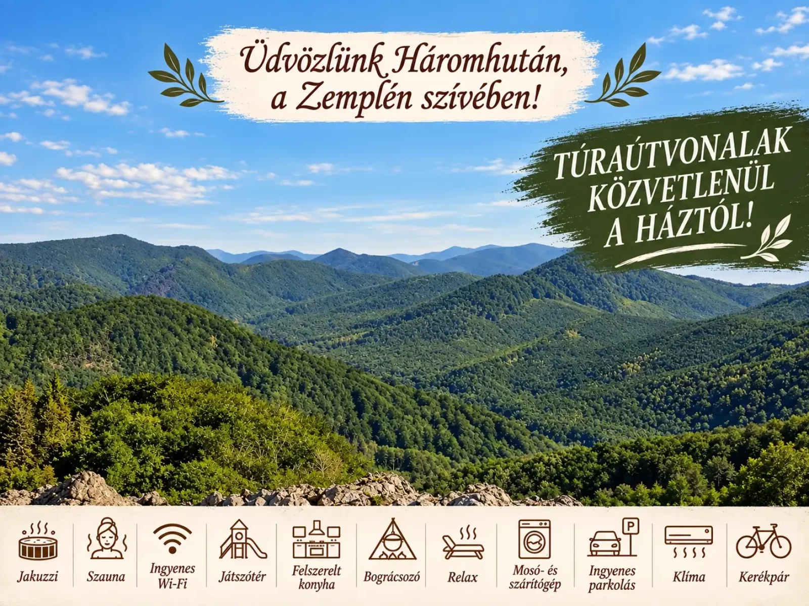 Kerek kő - Huta-túra 42 Vendégház